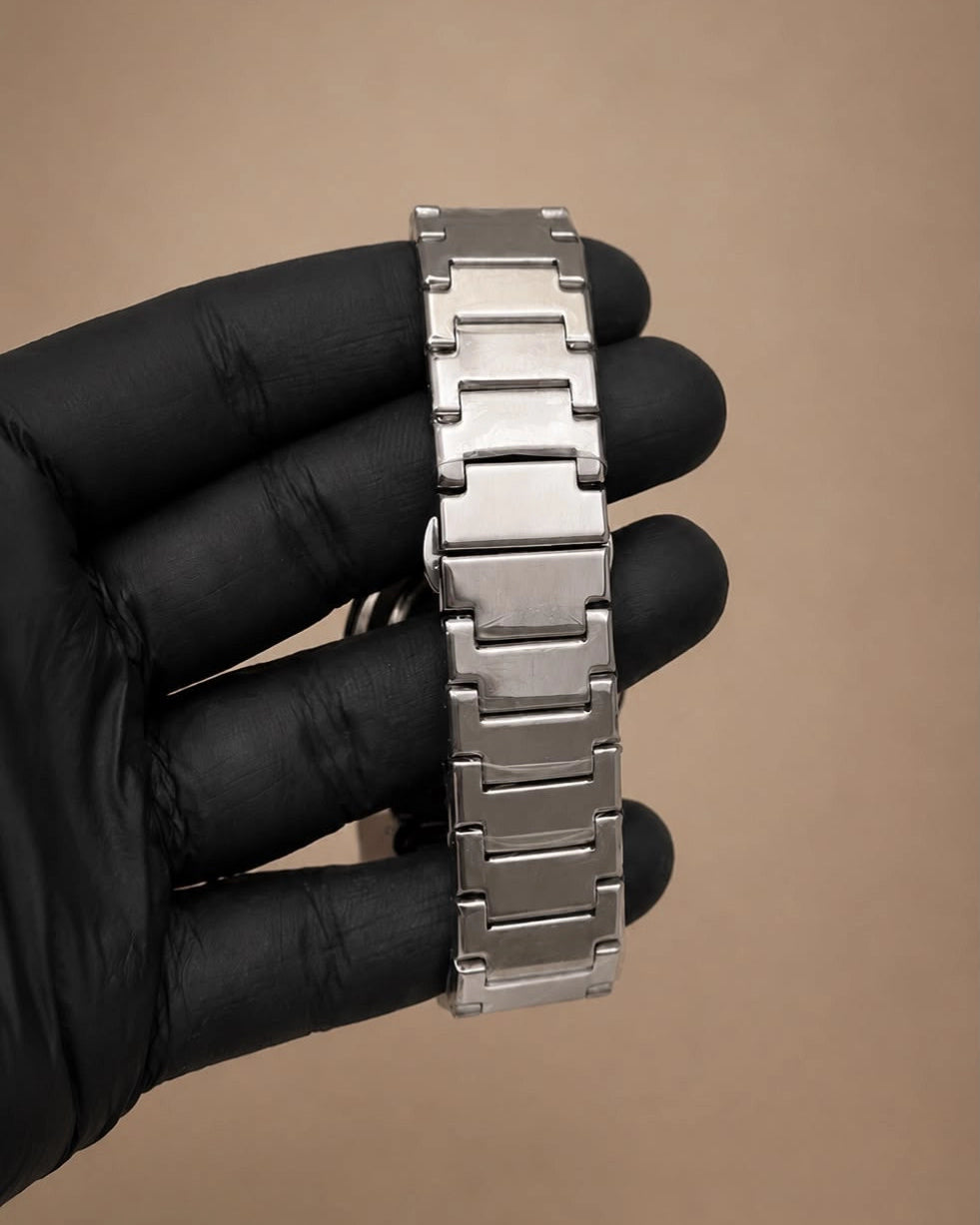 Semi-Automatic Men's Watch – Elegant Stainless Steel Design