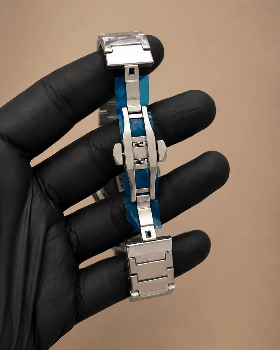 Semi-Automatic Men's Watch – Elegant Stainless Steel Design