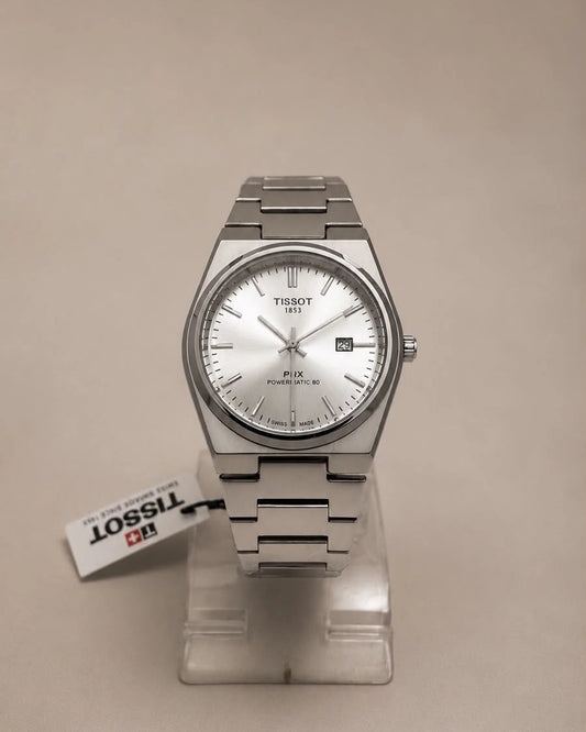 Semi-Automatic Men's Watch – Elegant Stainless Steel Design