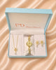 Elegant Ladies Jewelry Gift Set with Watch, Necklace & Earrings