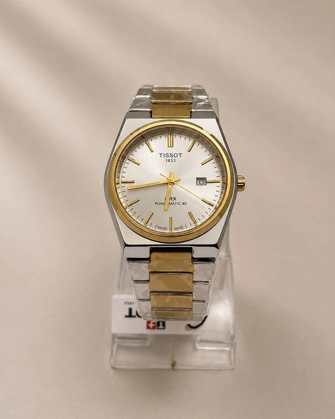 Semi-Automatic Men's Watch – Elegant Stainless Steel Design