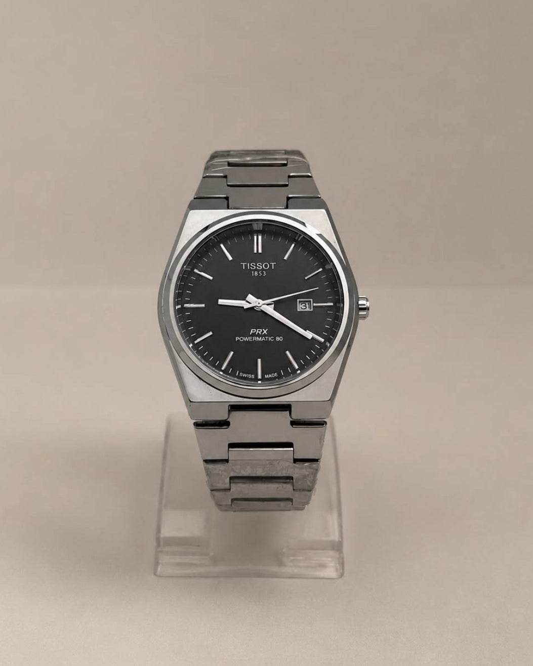 Semi-Automatic Men's Watch – Elegant Stainless Steel Design